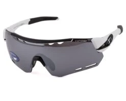 Tifosi Alliant Sunglasses (White/Black) (Smoke/AC Red/Clear Lenses)