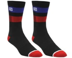 100% Flow Socks (Black) (L/XL)