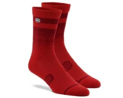 100% Advocate Socks (Cherry/Brick) (S/M)
