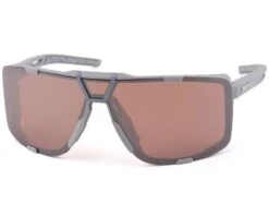 100% Eastcraft (Soft Tact Cool Grey) (HiPER Crimson Silver Mirror Lens)